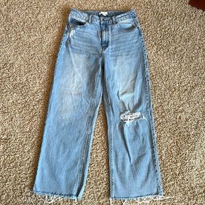 H&M WOMANS WIDE LEG JEAN